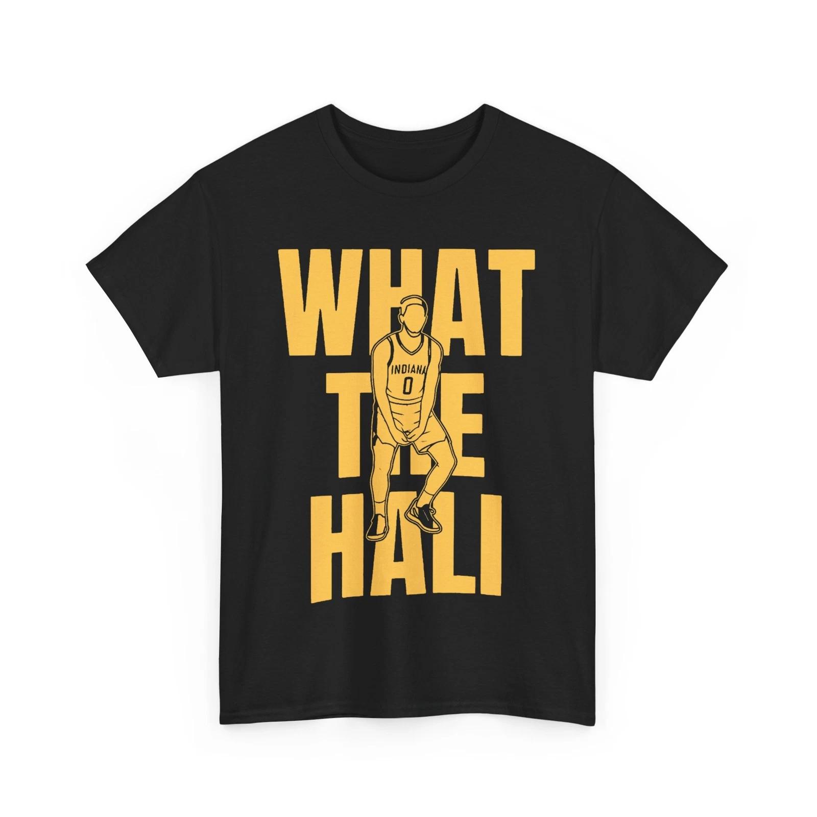 Basketball T-Shirt, What the Hali Basketball Player T-Shirt 3XL