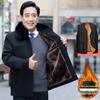 Elderly Men's Thick Padded Winter Cotton Jacket