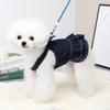 Pet Denim Dress Puppy Summer Dress Cute Bow-Knot Dog Dress Spring Summer Pet Clothes