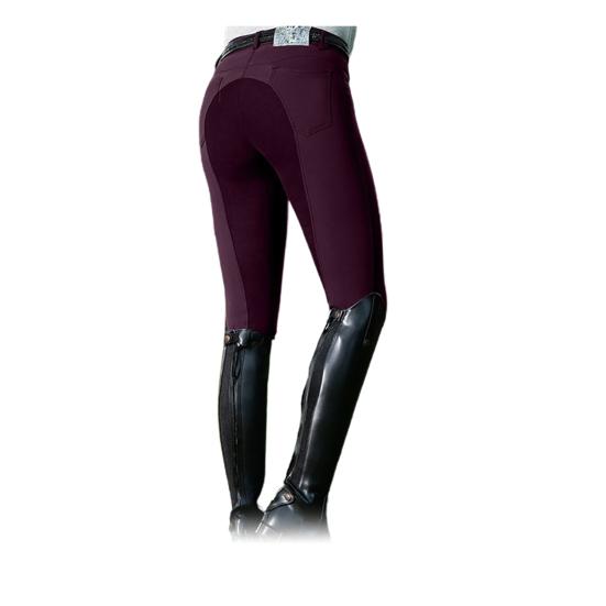 Kadın Moda Yüksek Bel Elastik Binicilik Pantolon At Yarışı Sıska Pantolon