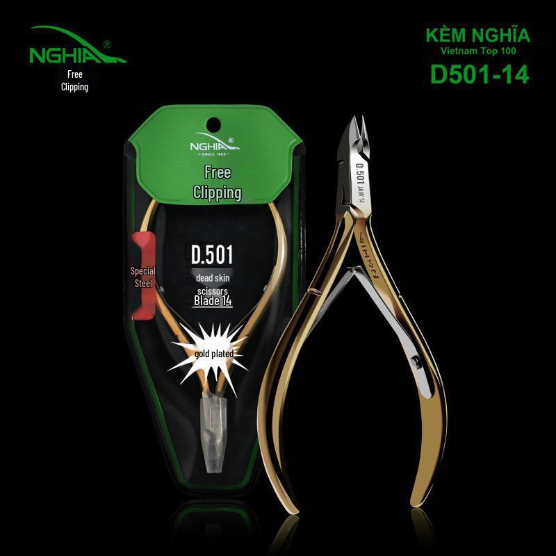Nail Scissors for Removing Dead Skin - Stainless Steel Manicure Tool