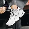 Autumn and Winter Beef Tendon Sole Non-slip and Wear-resistant Shoes Men's Black Leather Waterproof Sports Shoes Men's Velvet Thermal Cotton Shoes