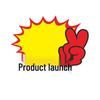 Extra Large 100-Sheet Supermarket POP Exploding Price Tags for Fruit Store Promotion