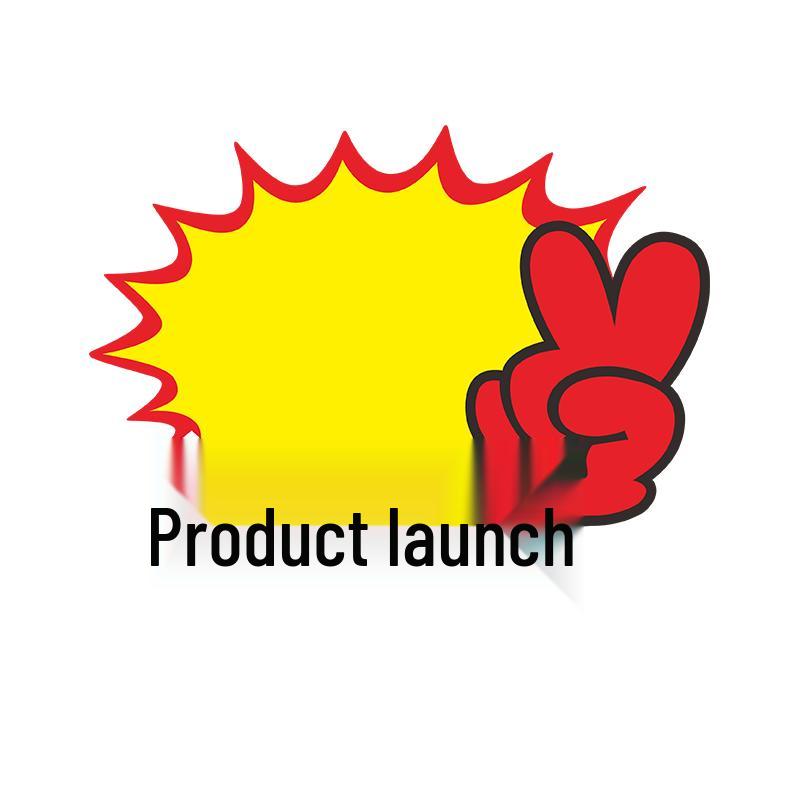 Extra Large 100-Sheet Supermarket POP Exploding Price Tags for Fruit Store Promotion