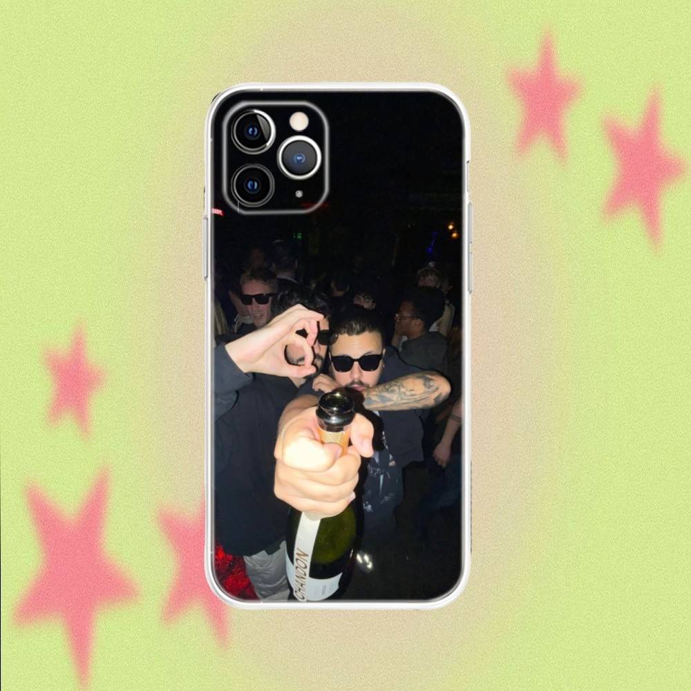 Cruz Cafune Me Muevo Con Dios Transparent Non-Slip Phone Case For iPhone 17,16,15,14,13,12,11,Air,X,XR,Pro,Max,Plus