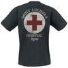 King Diamond Band Saint Lucifers Hospital Double Sided Print T Shirt 100 Cotton Casual Neutral Tee Heavy Metal Streetwear