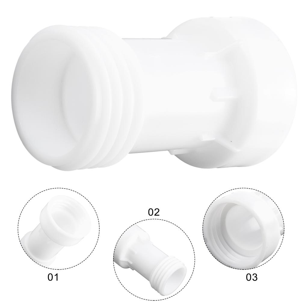 S60*6 IBC-Tonnenfässer Verlängerungsstück Kunststoffverbindung Staubablassrohr Auslassverlängerung Regenwassertank-Adapter