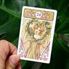 9*6cm Art Nouveau Lenormand Deck Oracle 36 Pcs Lenormand Cards In Perfect Art Nouveau Style