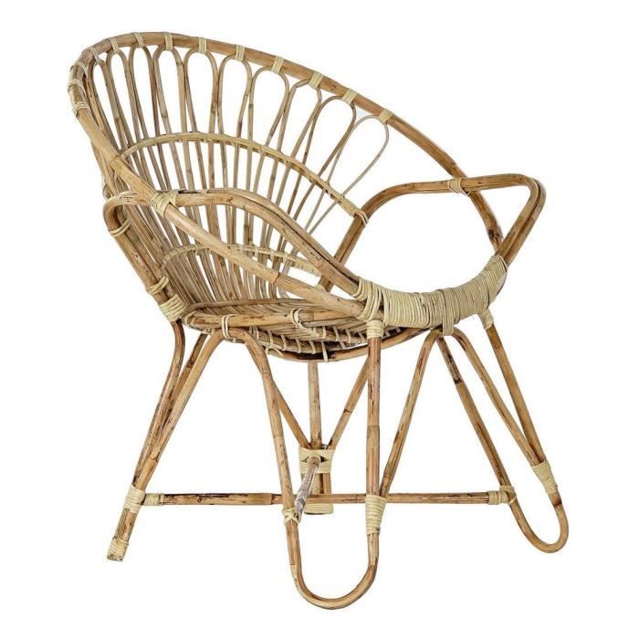 Chaise de jardin - Marque - Rotin - Blanc - Confortable et élégante