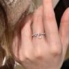 Anello Regolabile da Donna in Tormalina Arcobaleno - Stile Dolce & Piccante