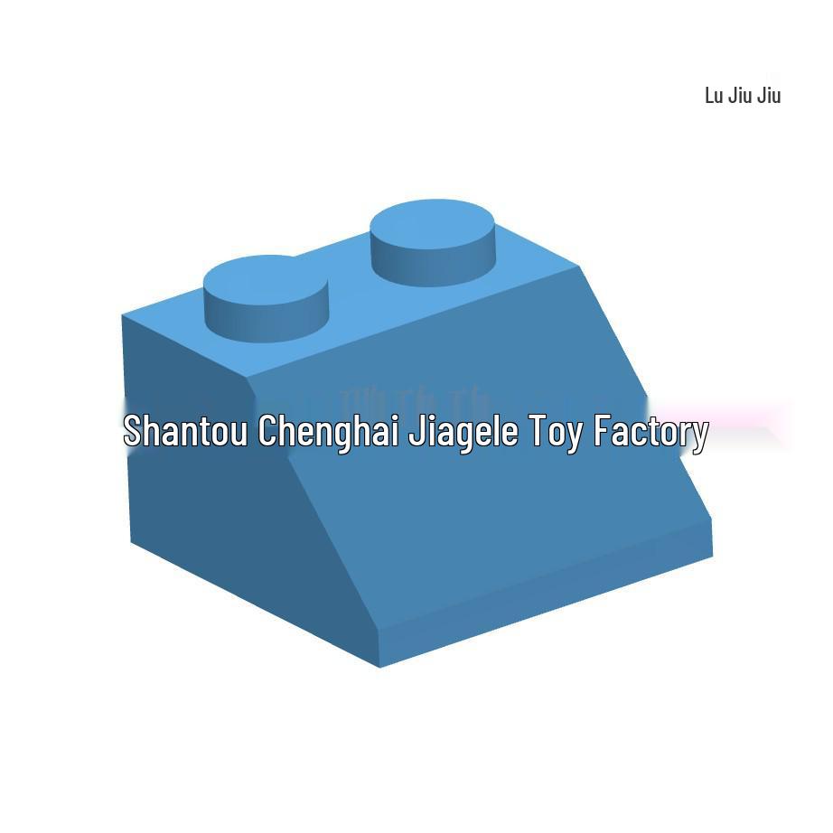Minimum 50G: 2x2 Sloped 45° Building Blocks Compatible with High 3039, Small Particle Design