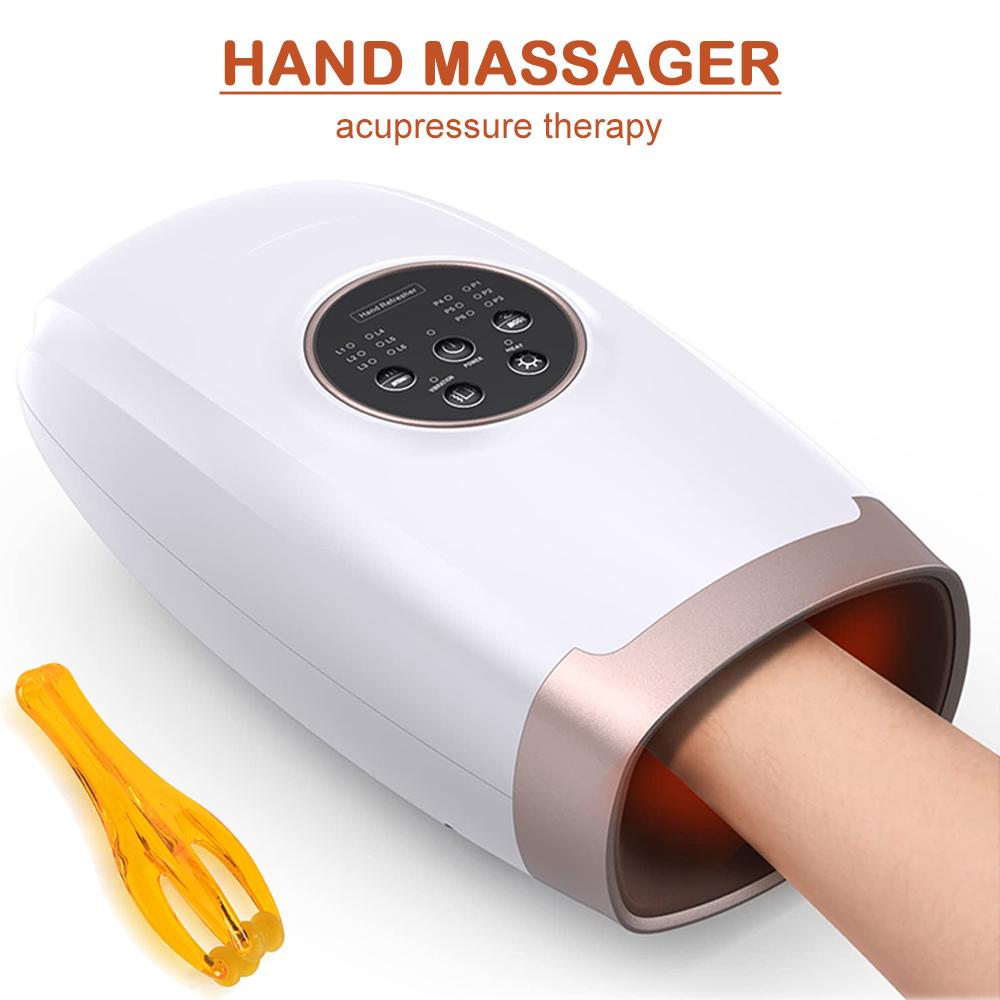 Electric Hand Massager For Arthritis Wrist Finger Massager With Heat Air Compression Therapy For Pain Relief Hand Massage Relax