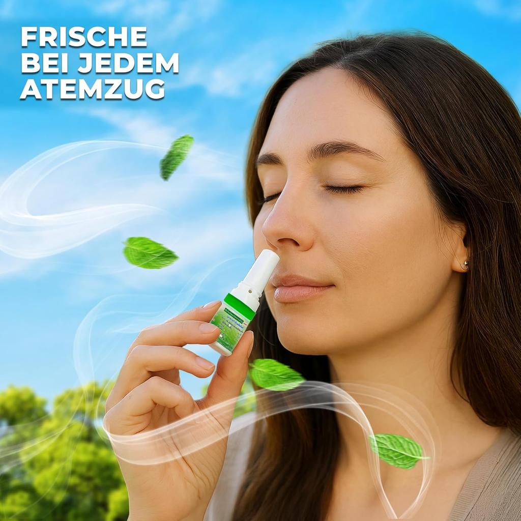Hong Thai Nasal Inhaler – Menthol Aroma Stick – Natural Essential Oil Decongestant – Pocket Size – 1 Piece – Made In Thailand