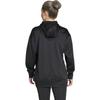 Adidas Aero Lady Game Go Fleece Size & Hoodie, DLF02, Women's, Black/White (IM2686), J/M