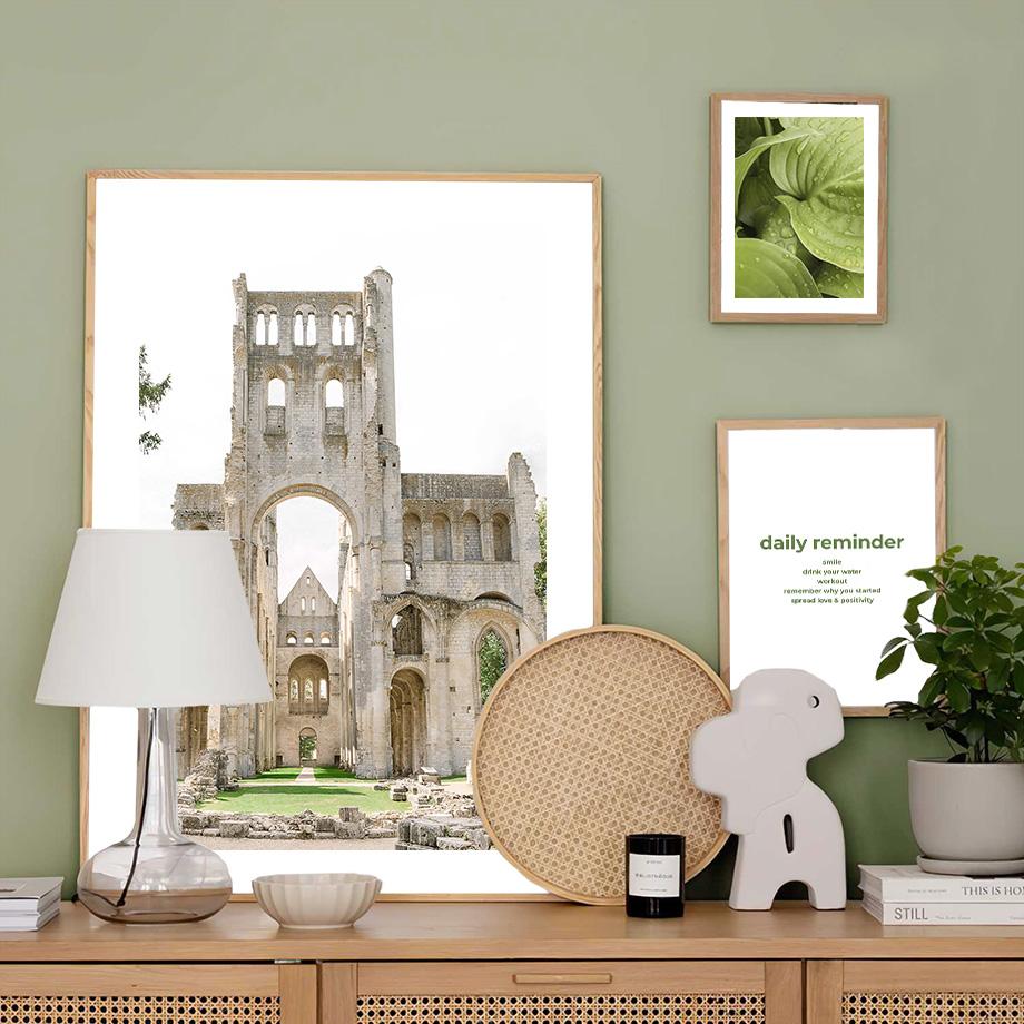 Europa Stadt Fahrrad Berg Wildblumen Blatt Wand Kunst Leinwand Malerei Nordic Poster Und Drucke Wand Bilder Für Wohnzimmer Dekor