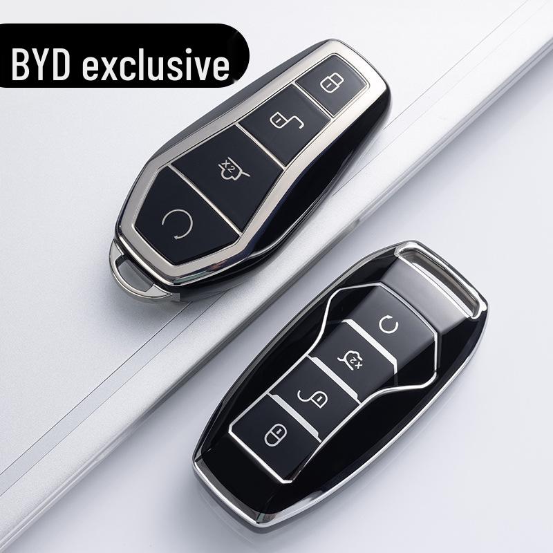 BYD Key Case for Dolphin, Song Plus, Qin DMi, Han EV, Yuan Pro, Tang, Seal, Destroyer 05 Car Models
