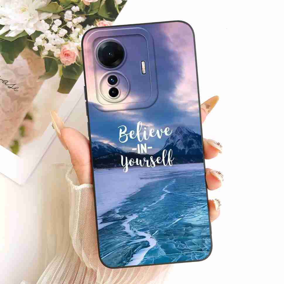 Für vivo S15e 5G V2190A Hülle Bunt Bemalte Blumen Silikonhülle Für Vivo S15e VIVO S15E 5G 6,44" Vollschutz Stoßfänger