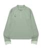 SIERRA DESIGNS W) Gabbro Half-Zip Long-Sleeve Tee Mint Green