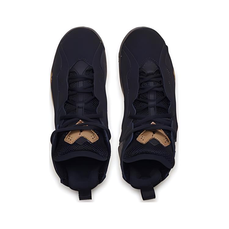 (PS) Air Jordan True Flight 'Black Gold' Kids' 343796-070