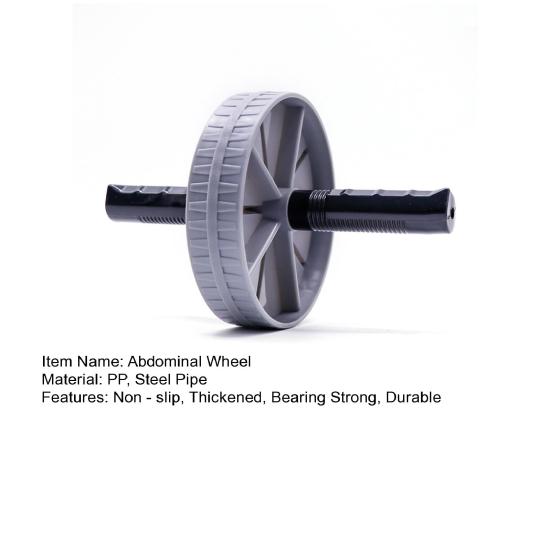 მუცლის ბორბალი ძლიერი დატვირთვის მატარებელი მუცლის როლიკებით სავარჯიშო აღჭურვილობა ფიტნეს ვარჯიში