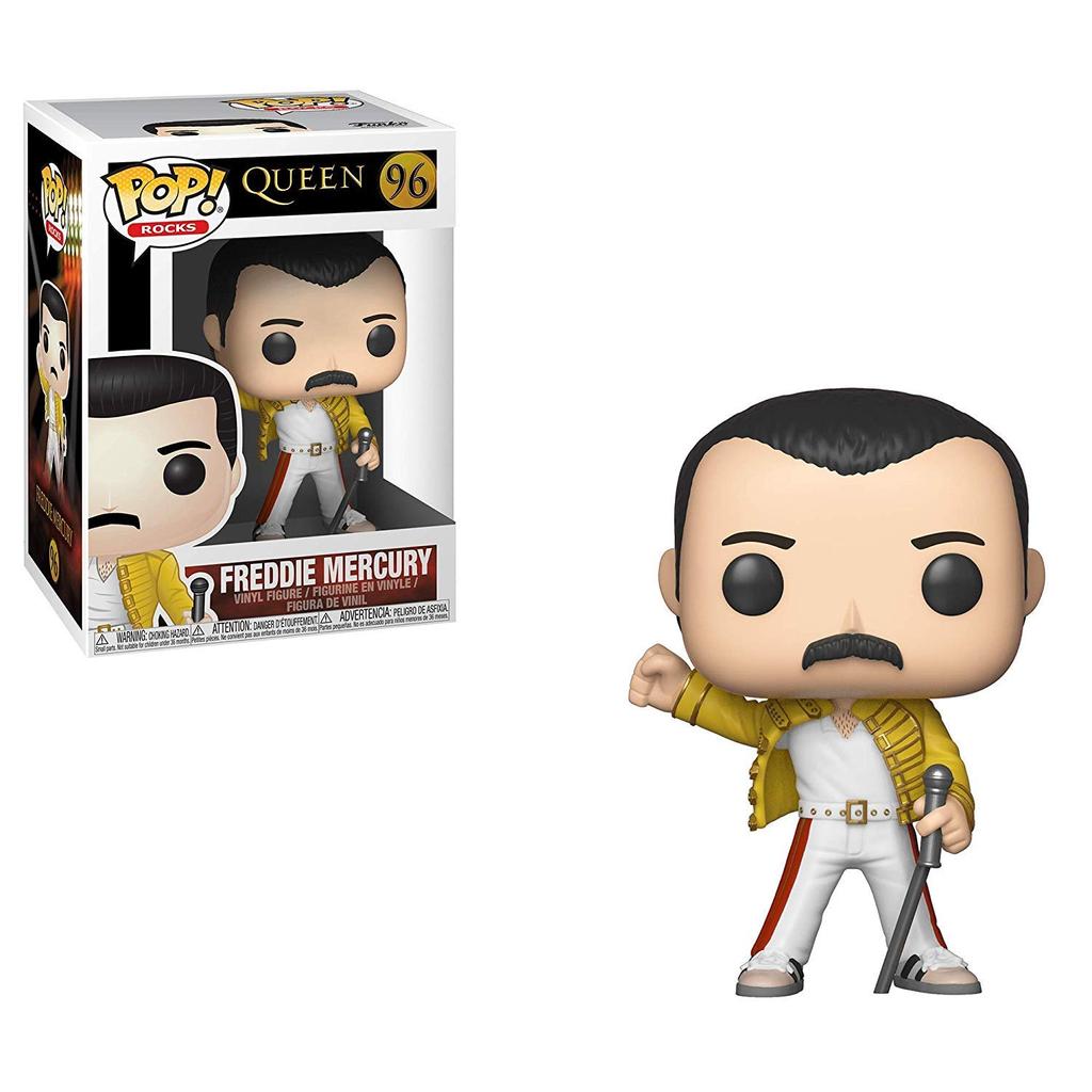 Funko POP! Queen Freddie Mercury Figure, Wembley 1986 [Parallel Import]