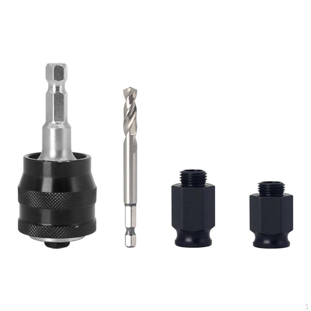 Holesaw Quick Change,Hex Shank Easy to Install with Nuts and Bit Arbor for Garden Garage