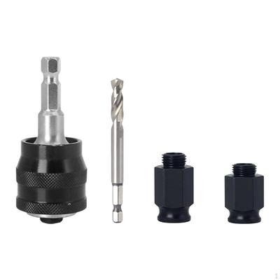 Holesaw Quick Change,Hex Shank Easy To Install with Nuts and Bit Arbor for Garden Garage