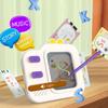Brinquedo Educacional Infantil Máquina de Aprendizagem Cognição Inglesa Com Som Canção Infantil Cartão Aprendizagem do Alfabeto Educação Infantil para Bebês