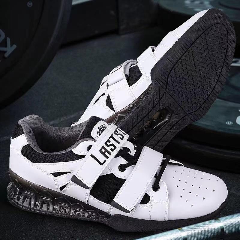 

LASTSTAND Мужские Женские Обувь для Тяжелой Атлетики Красный Белый Обувь для Приседаний Тяжелая Атлетика Спортивная Обувь Тренировки Соревнования Кроссовки 45 чёрный