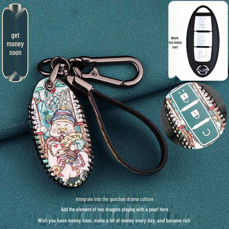 2022 Qijun Car Key Protective Case with Buckle for New Qijun Models