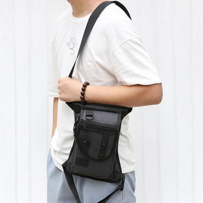 Outdoor Fanny Pack Tactical Thigh Bag with Leg Strap Waterproof Shoulder Bag Sports Waist Bag for Fishing Running Cycling Hiking
