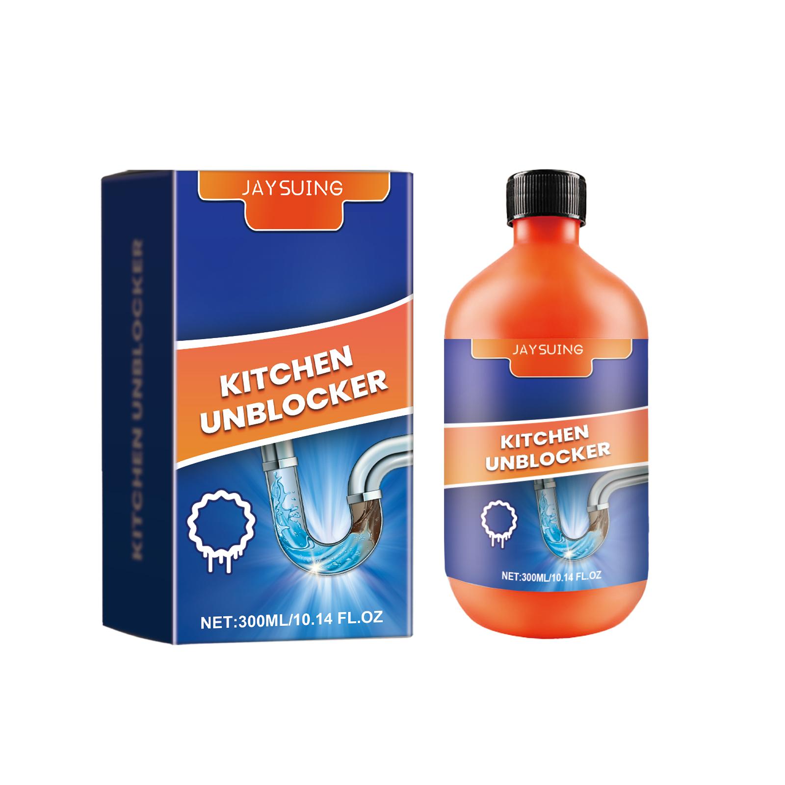 jaysuing Kitchen Pipe Cleaner - Grease Cleaner for Kitchen Drain and Sewer Blockages