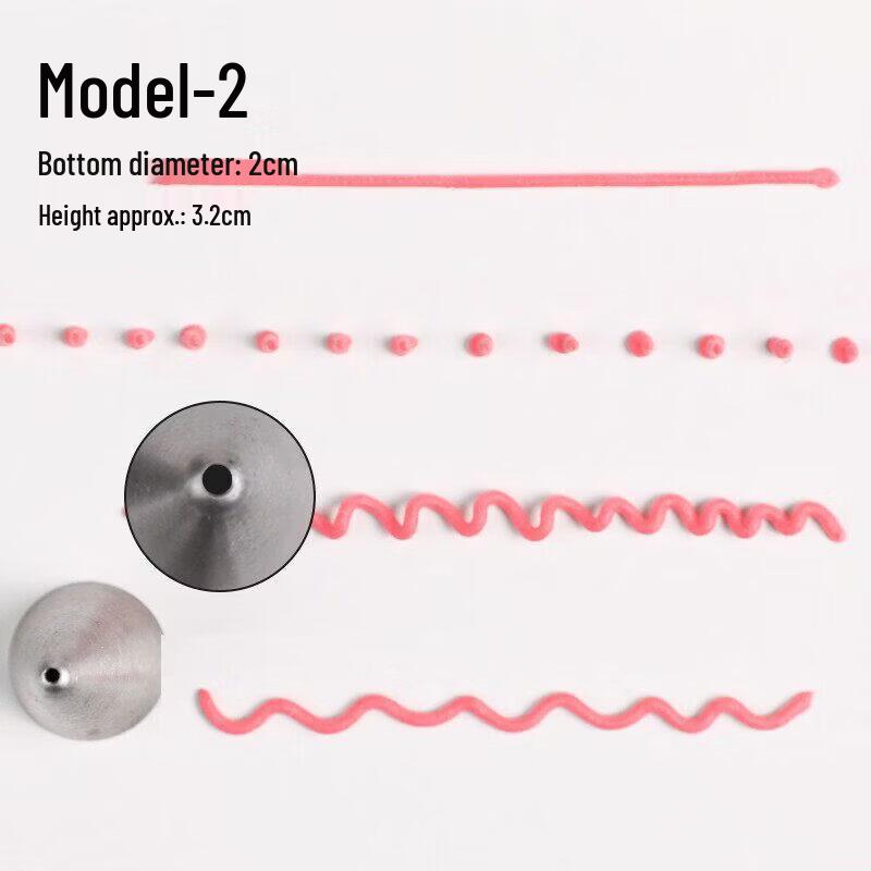 Qiwai Stainless Steel Decorating Tip Set