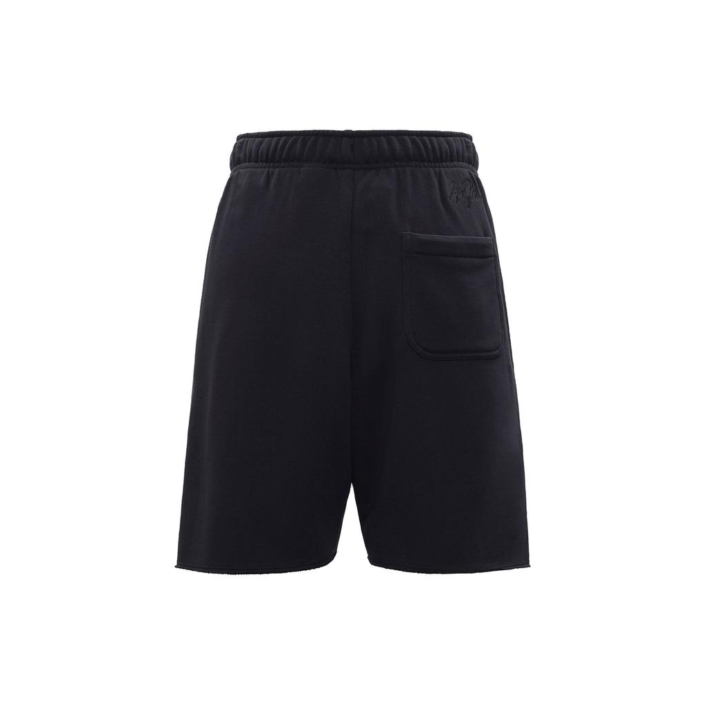 Air Jordan Logo Training Knit Breathable Sport Shorts Men Shorts Black DV5028-010