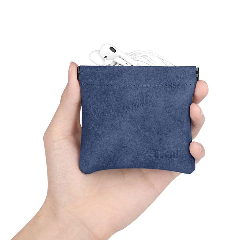Pouch Small Wallet USB Data Cable Organizer Coin Purse Earphone Storage Bag Headphone Accessories