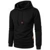 Autumn Winter Men's Jacquard Plaid Hoodie Long Sleeve Hoodie Warm Color Hooded Sweatshirt Coat Yasheng
