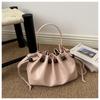 Korean Stylish Niche Women's Drawstring Bucket Shoulder Bag