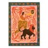 Buntes Abstraktes Poster Tiger Leopard Schlange Tropischer Dschungel Leinwandbild und Drucke Wandkunst Bilder Wohnzimmer Dekoration