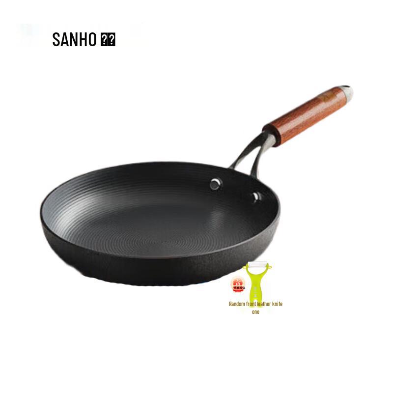SANHO New Stainless Cast Iron Non-Stick Frying Pan