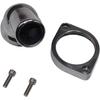 Chrome Aluminum Water Outlet 45 Degree For ls1, ls2, ls3, ls7, ls9, Lsa, l76, l92 Chevy Engines