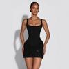 Spring and Summer New Strappy Sequined Suspender Dress Hip Skirt, Slim Party Dress