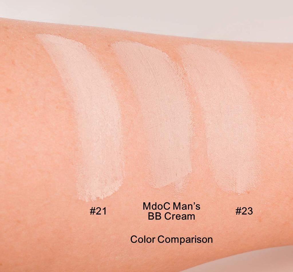 MdoC BB Cream for Blemish UV Protection Large 50g Enhanced Evens Skin Tone Men, Cream, (SPF30 PA++, Capacity), Coverage,
