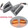Dynamic Car Blinker Side Mirror Marker Turn Signal Lights Lamp Accessories For Smart Fortwo 451 MK1 MKII 2007-2015