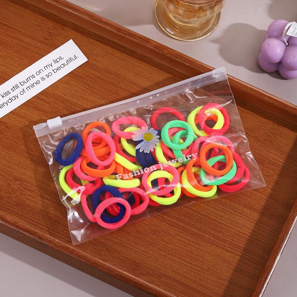 500-Pack Hair-Friendly Elastic Bands for Girls & Babies