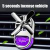 Car Air Freshener with Long-Lasting Perfume Fragrance Vent Clip-On Fan-Shaped Decorative Air Freshener