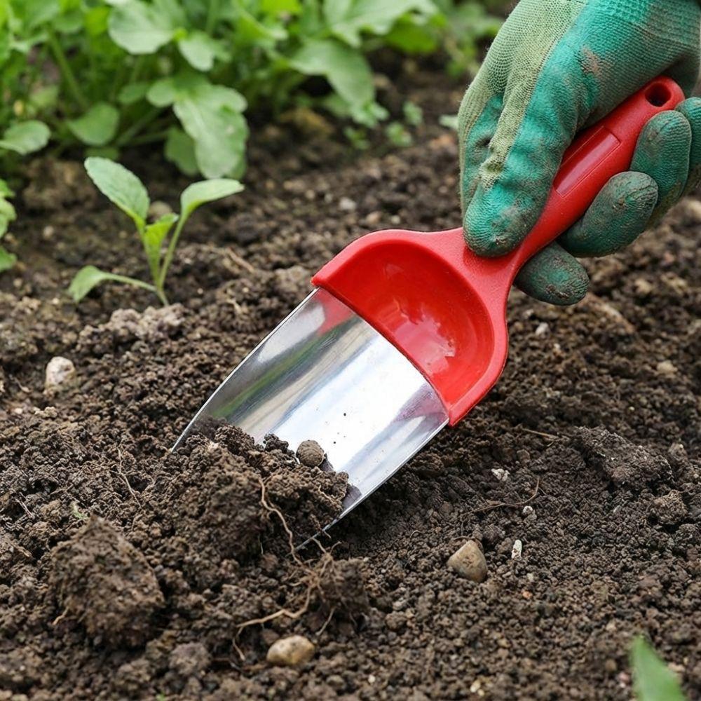 Heavy-Duty Hand Shovel Stainless Steel Garden Trowel Gardening Shovel Lawn Planting