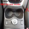 For Nissan Qashqai 2014 2015 2016 Matte Center Console Water Cup Holder Panel Cover Trim Frame Interior Accessories Car Styling