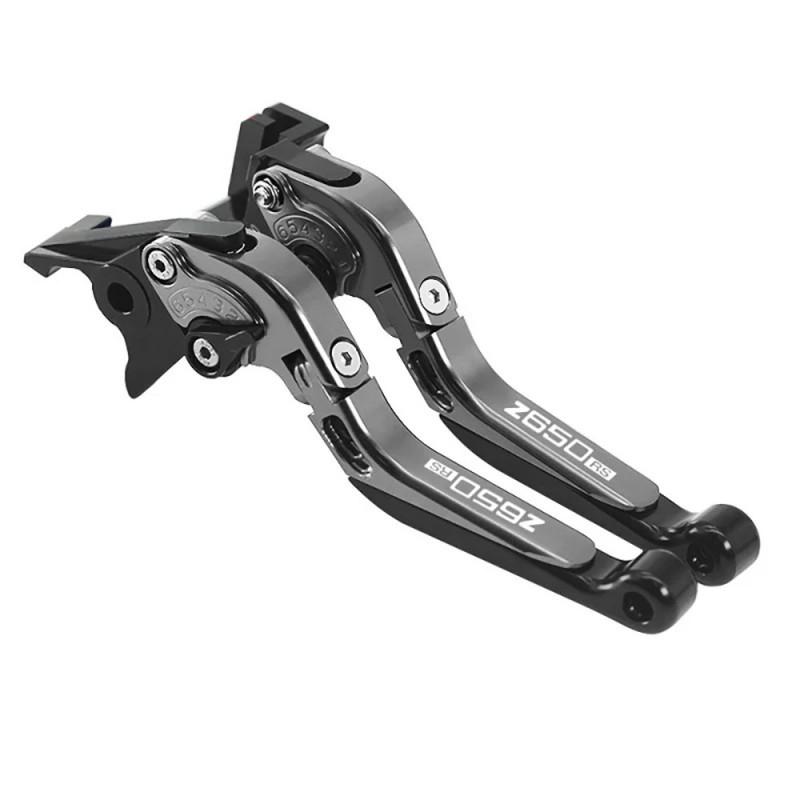 Adjustable Folding CNC Brake Clutch Lever Kawasaki Z650RS Motorcycle Aluminum Alloy Handlebar Control