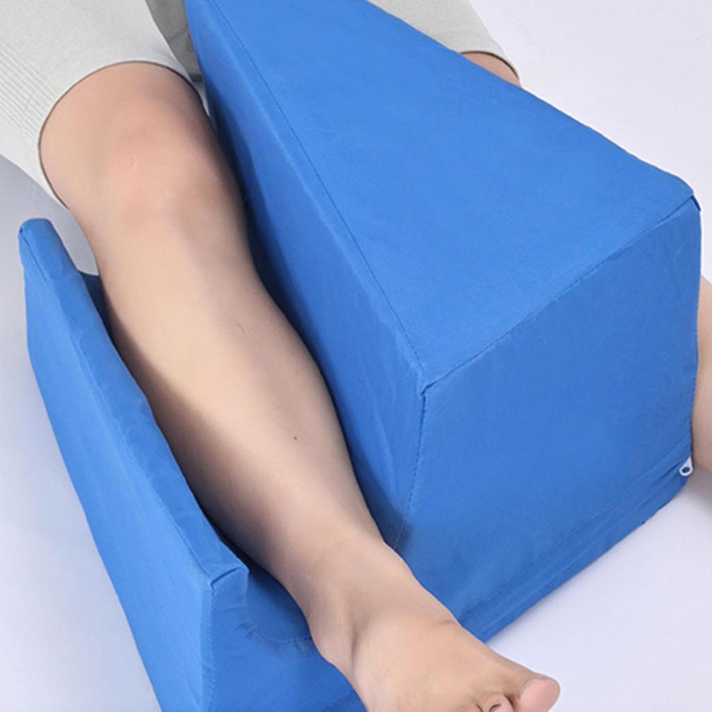 Leg Pillow High Density Foam Breathable Leg Separation Pad Lower Limb Elevation Mat for Leg Hospital Sleeping Household Women