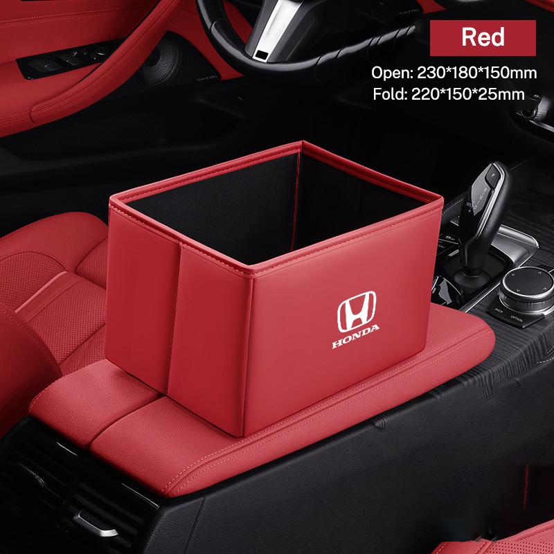 

Multi-use Car Folding Trash Can Garbage Portable Auto Storage Bag For Honda Mugen Jazz Insight Freed Fit CRV Civic Accord City